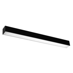 Minimalistische wandlamp Rasmussen Zwart