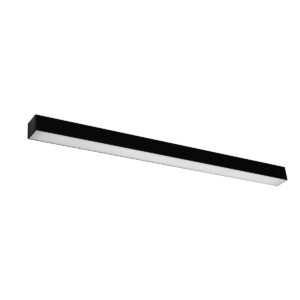 Minimalistische wandlamp Rasmussen Zwart