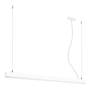 Minimalistische hanglamp Rasmussen Wit