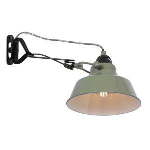 Wandlamp Jurre industrieel Groen