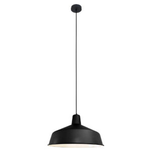 Hanglamp Blackmoon Industrieel Wit