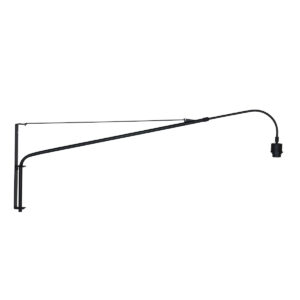 Wandlamp Teun Industrieel Zwart