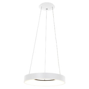 Hanglamp Ringlede modern Wit