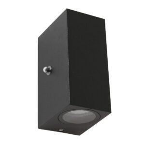Moderne Wandlamp Alto Zwart 2-lichts