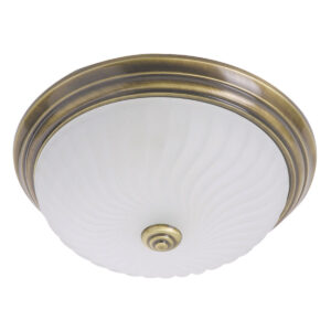Plafonniere Ceiling and wall klassiek 2 lichtpunten Brons