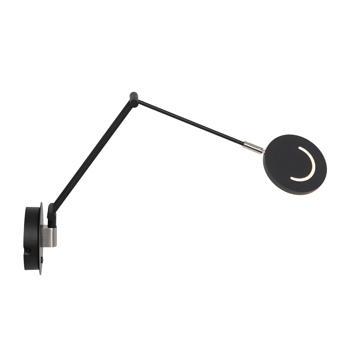 Wandlamp Lotte modern Transparant