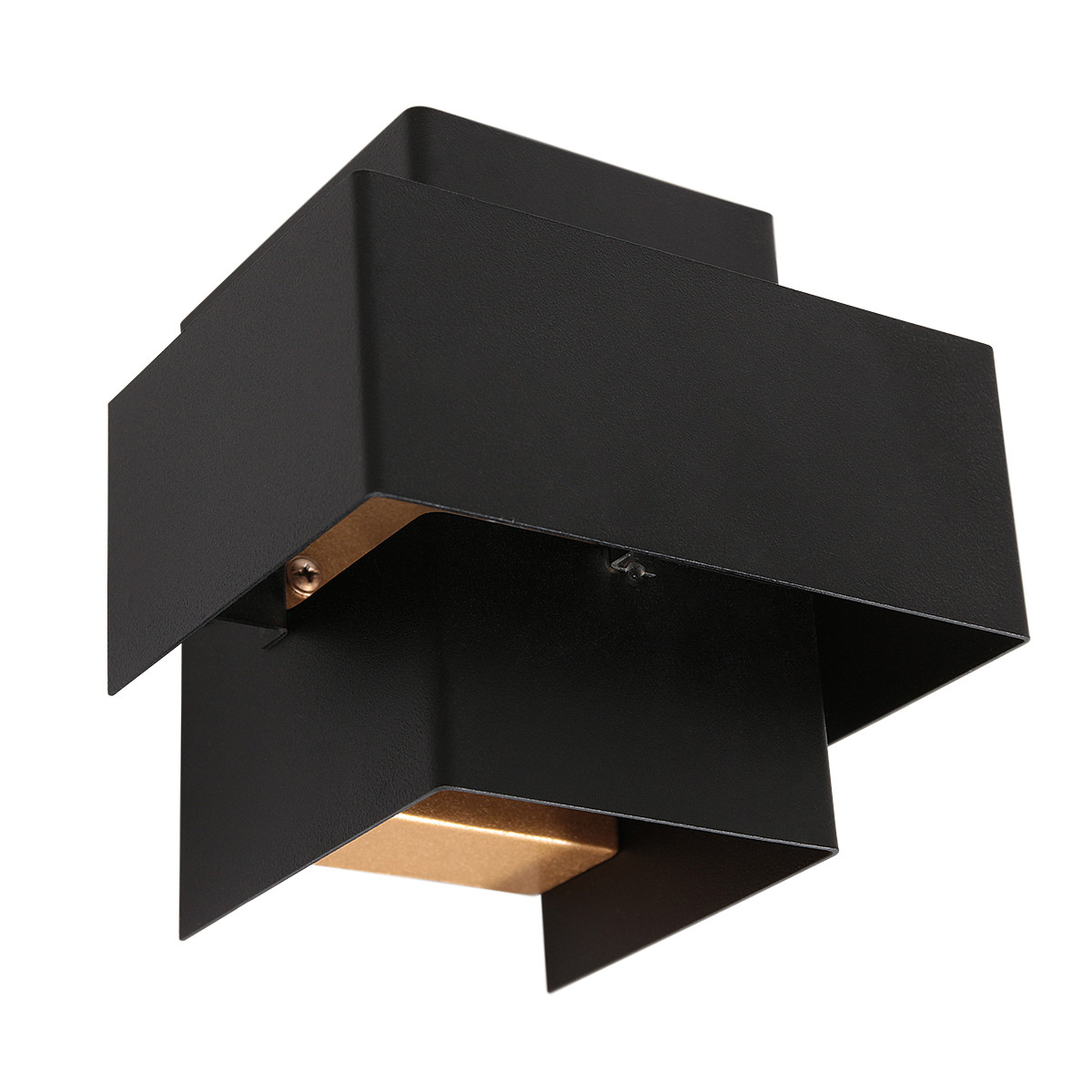 Wandlamp Amber modern Goud