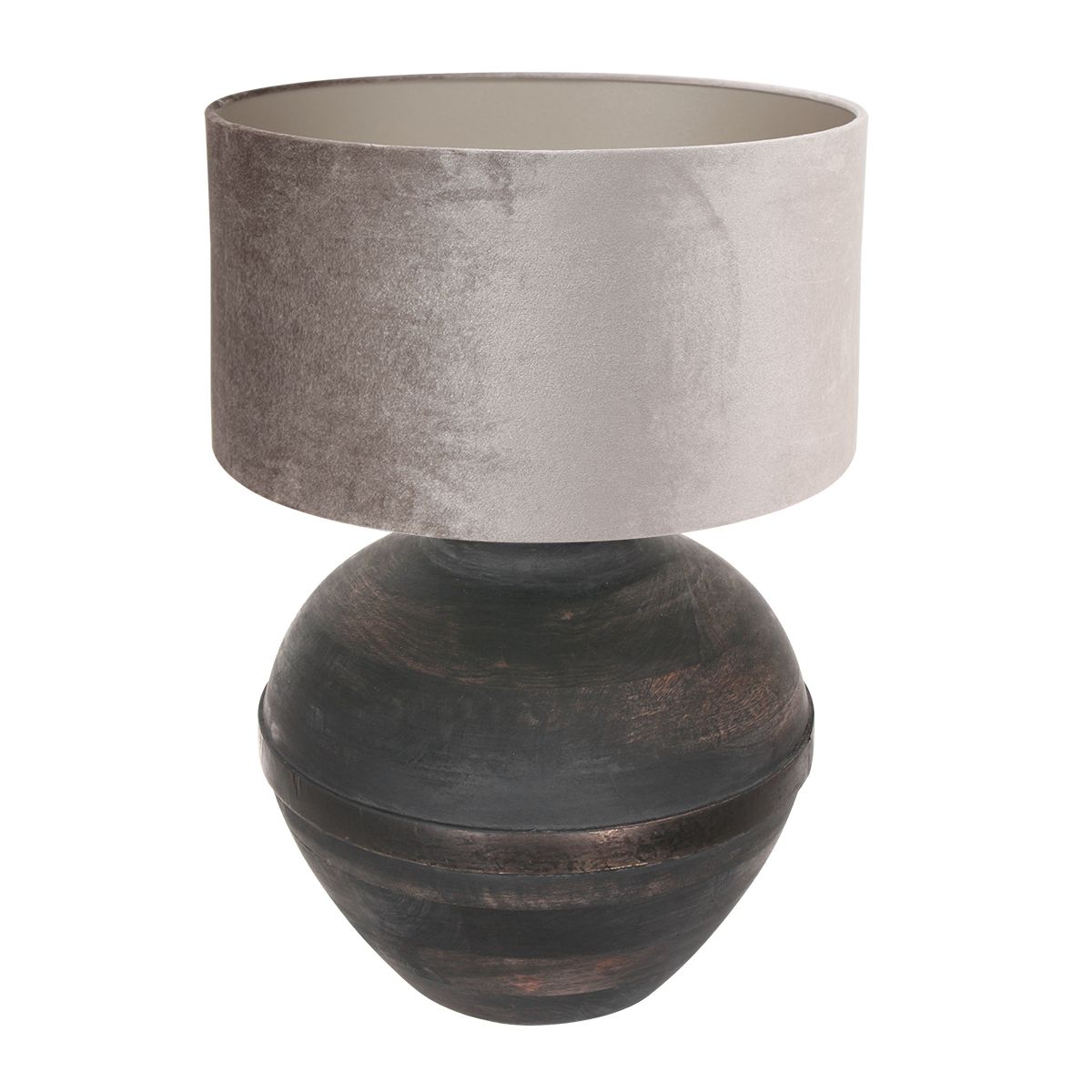 Tafellamp Maud retro Zilver