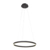 Hanglamp Ringlux Modern Zwart