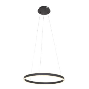 Hanglamp Ringlux Modern Zwart
