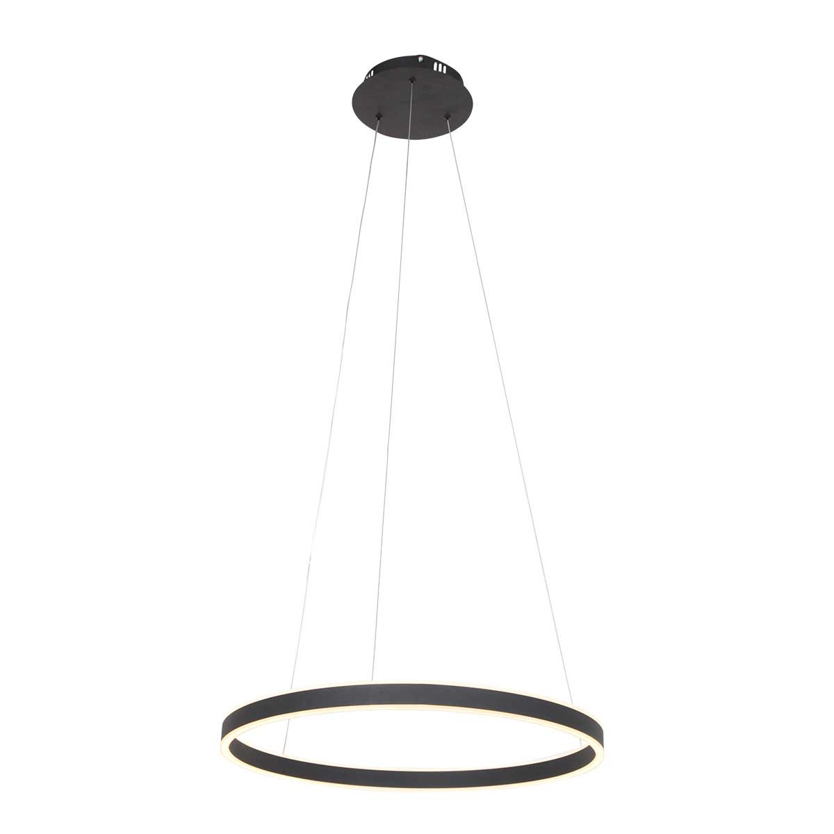 Hanglamp Ringlux Modern Zwart