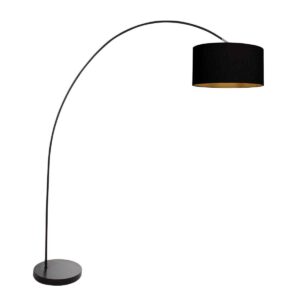 Vloerlamp Luna Modern Zwart
