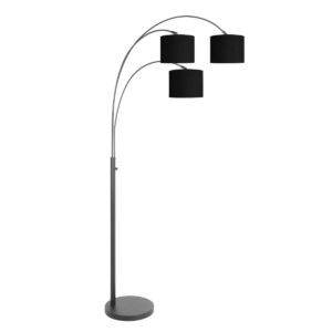 Vloerlamp Niek Modern 3 lichtpunten Wit