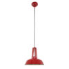 Hanglamp Eden industrieel Rood
