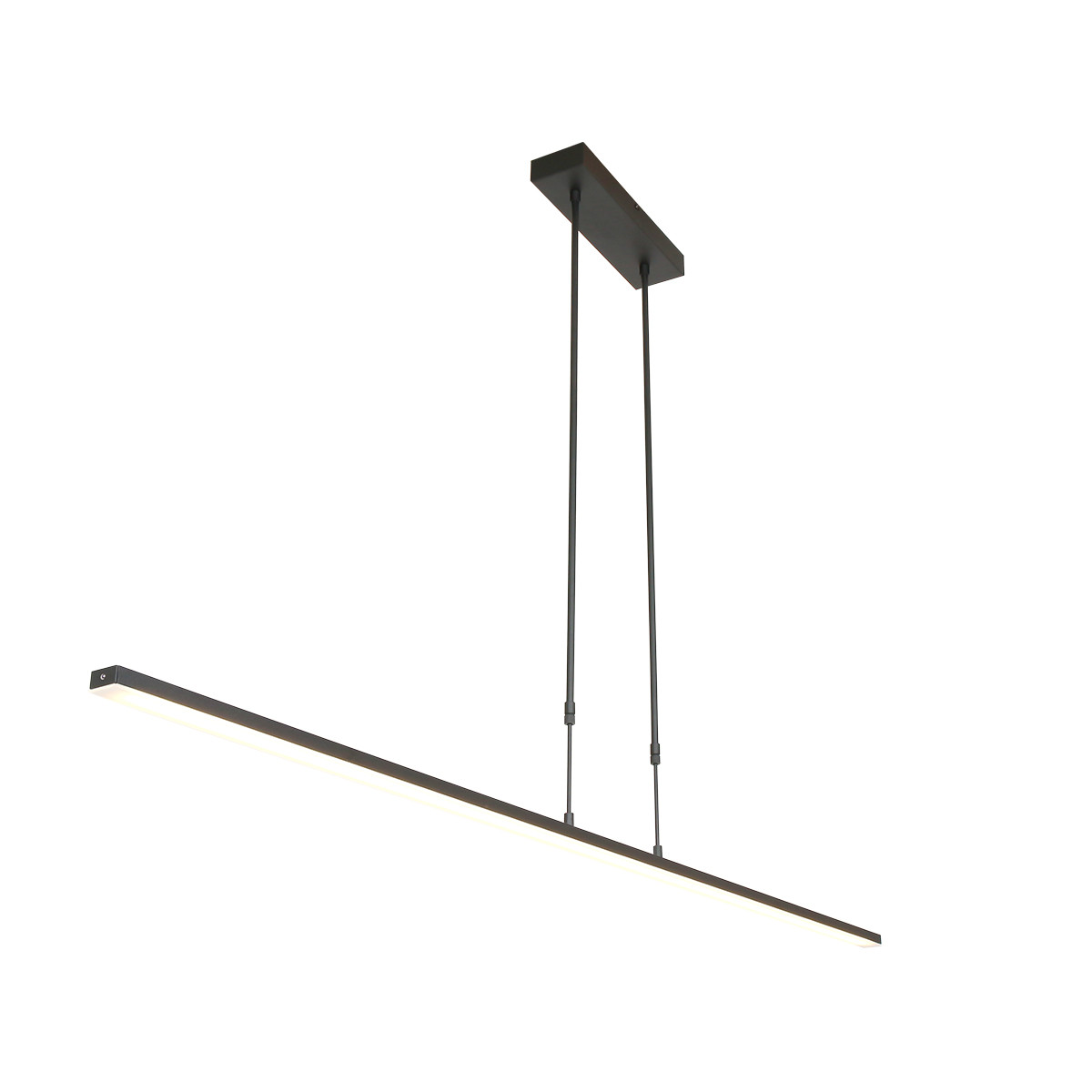 Hanglamp Daan Modern 3 lichtpunten Zwart