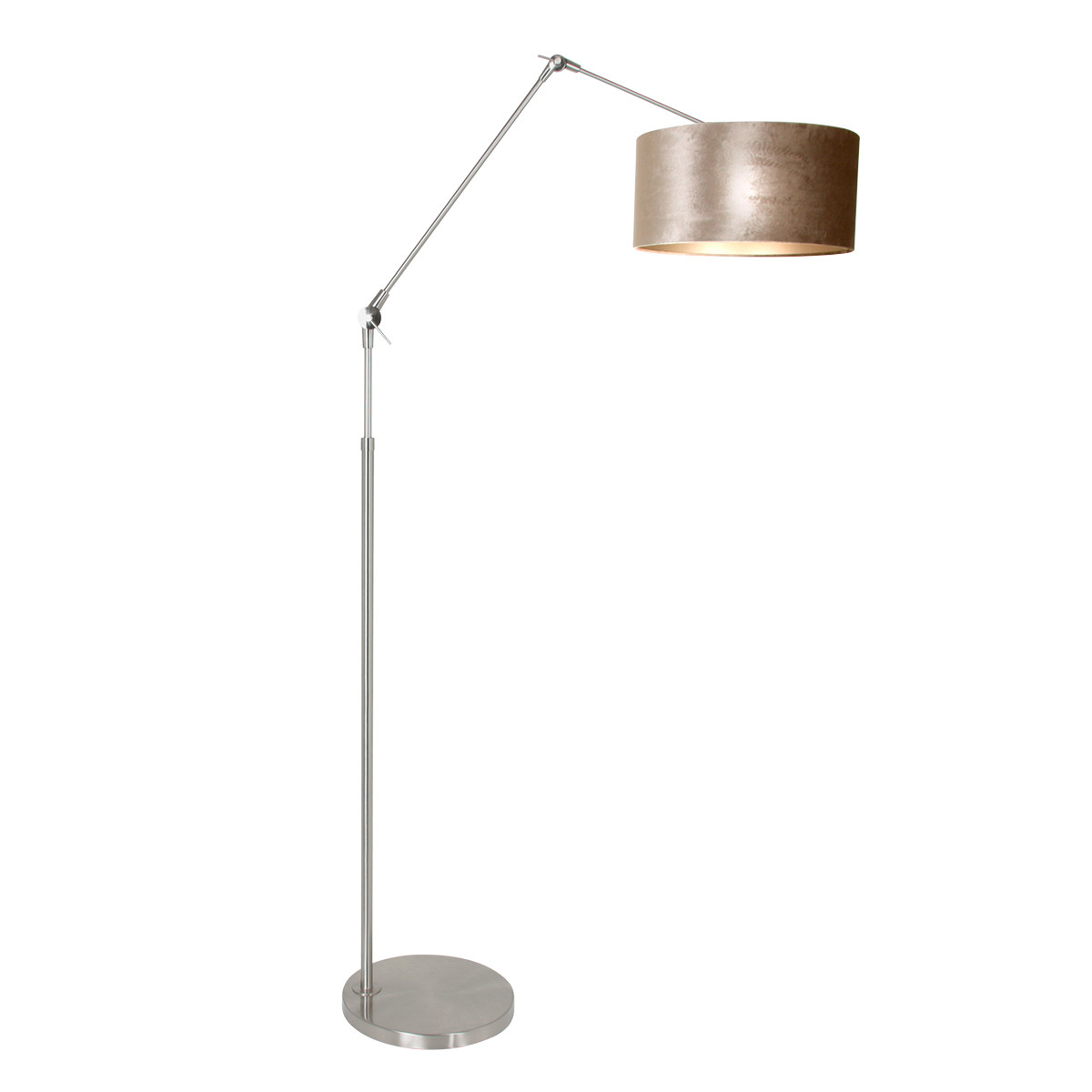 Vloerlamp Stijn modern Staal