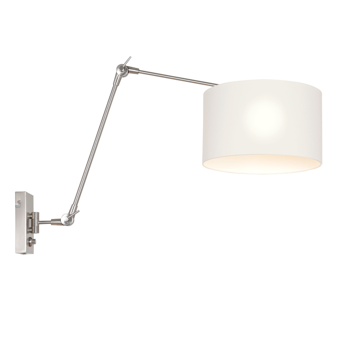 Wandlamp Stijn modern Wit