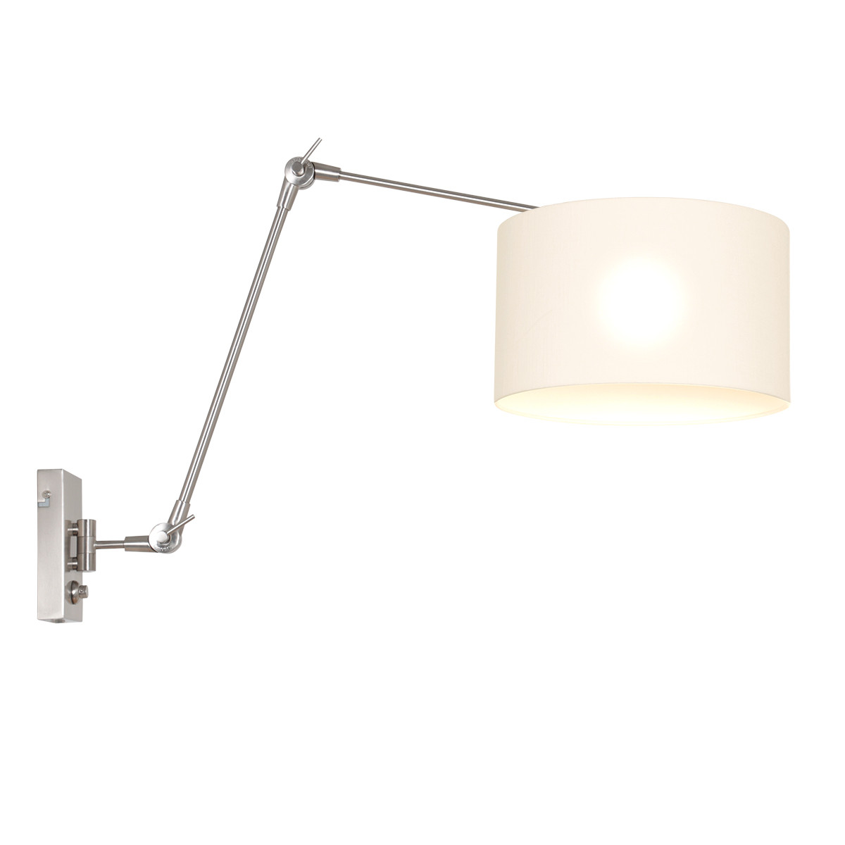 Wandlamp Stijn modern Staal
