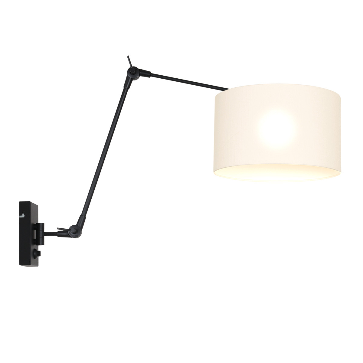Wandlamp Stijn modern Wit