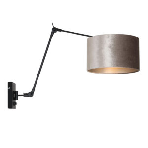 Wandlamp Stijn modern Grijs