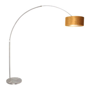Vloerlamp Niek modern Goud