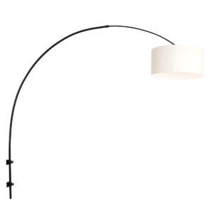 Wandlamp Niek modern Wit