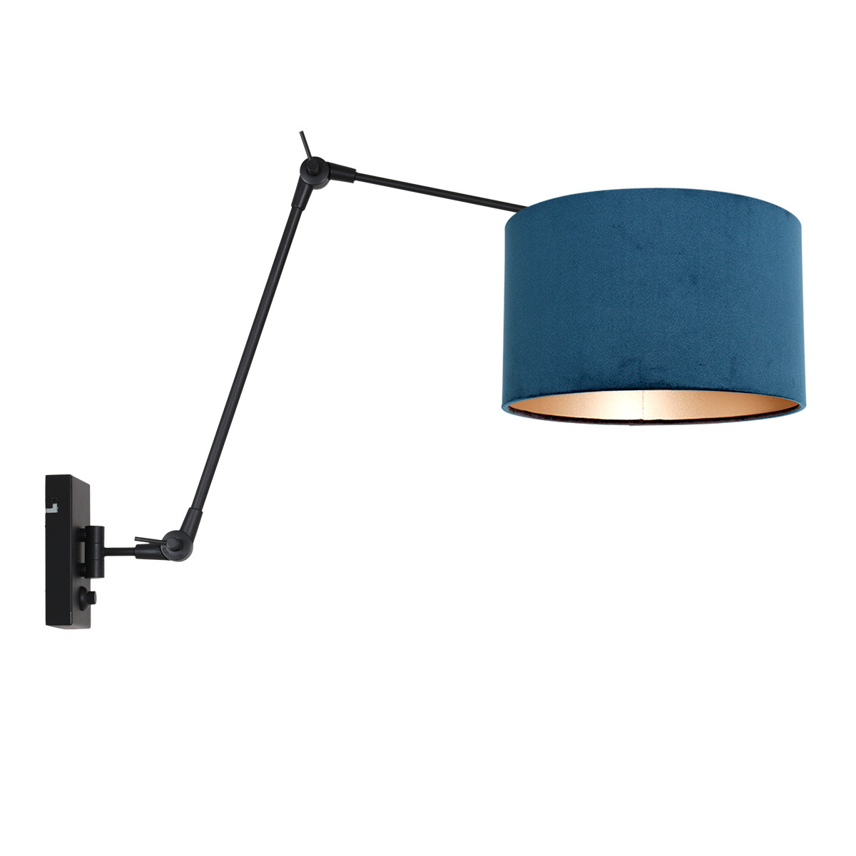 Wandlamp Stijn modern Blauw