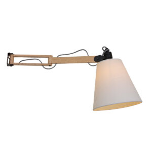 Wandlamp Jinthe scandinavisch Creme