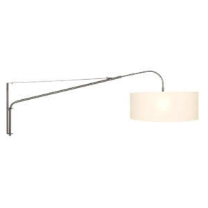 Wandlamp Teun Industrieel Staal