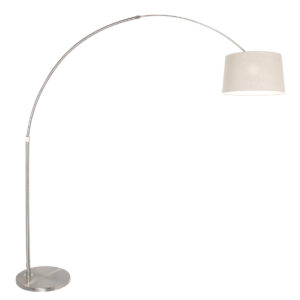 Vloerlamp Niek modern Grijs