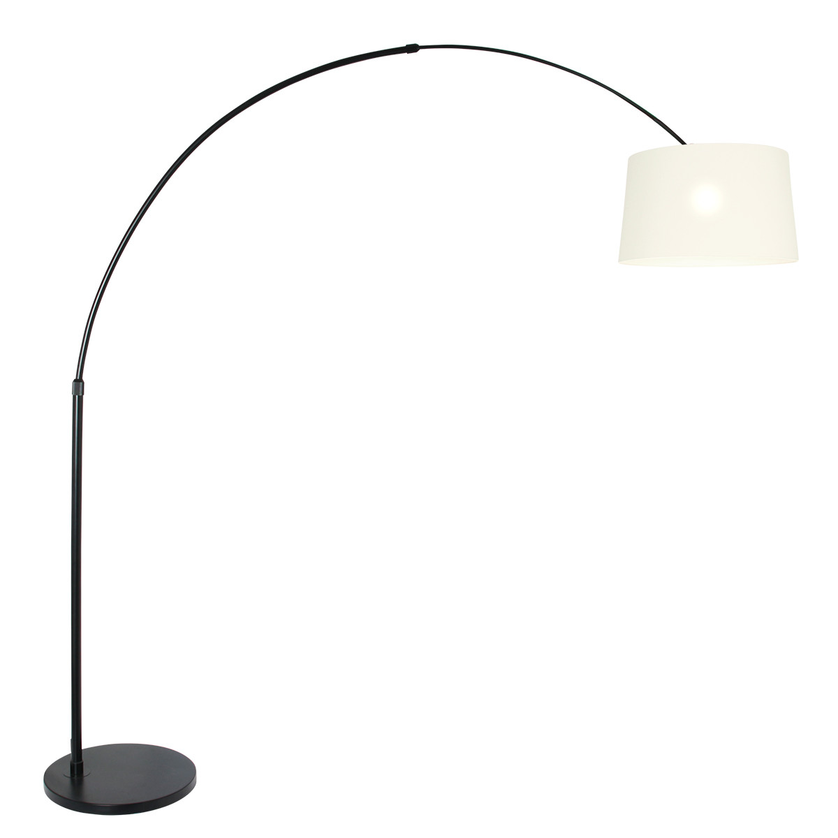 Vloerlamp Niek modern Zwart