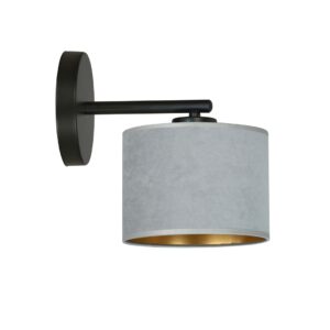 Wandlamp Laia landelijk Zwart