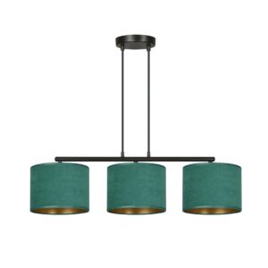 Hanglamp Laia landelijk 3 lichtpunten Zwart