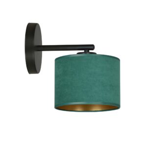 Wandlamp Laia landelijk Zwart