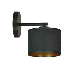 Wandlamp Laia landelijk Zwart