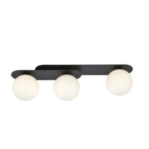Plafondlamp Julio Modern 3 lichtpunten Zwart