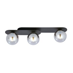 Plafondlamp Julio Modern 3 lichtpunten Zwart