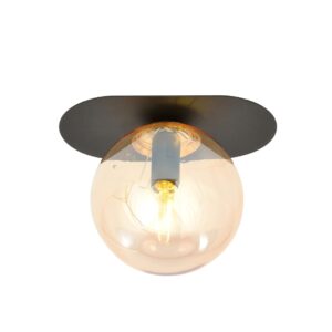 Plafondlamp Julio Modern Zwart