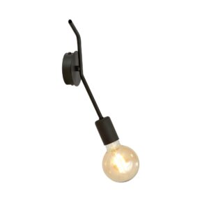Plafondlamp Hector landelijk Zwart