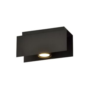 Plafondlamp Enzo landelijk Zwart