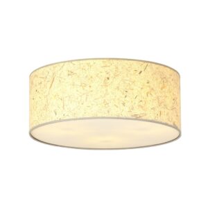 Plafondlamp Ines landelijk 3 lichtpunten Zwart