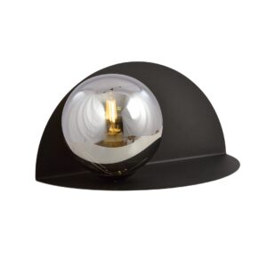 Wandlamp Bruno landelijk Zwart