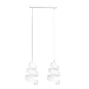 moderne hanglamp Lisi Wit 2-lichts