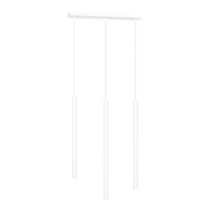 Hanglamp Blanca Modern 3 lichtpunten Wit