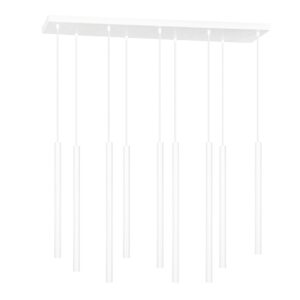 Hanglamp Blanca Modern 9 lichtpunten Wit