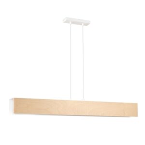 scandinavische hanglamp Messina Wit 4-lichts