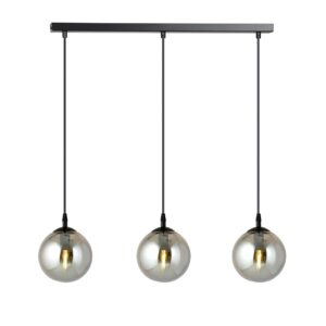 Hanglamp Pablo Modern 3 lichtpunten Zwart