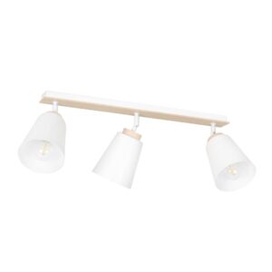 scandinavische plafondlamp Gallo Wit 3-lichts