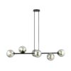 Hanglamp Marina Modern 6 lichtpunten Zwart