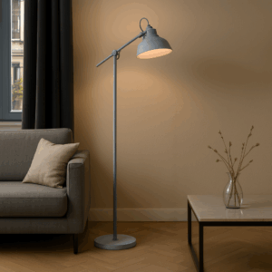 Trendy Vloerlamp Cosmo Grijs
